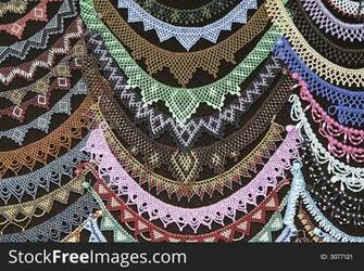 Beadwork Background Stock Image Photos