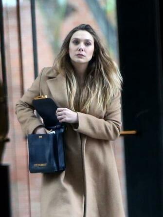 Elizabeth Olsen Runs Errands In Los Angeles