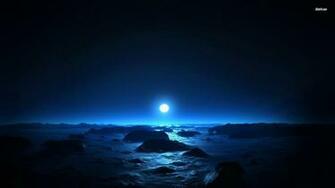 Blue Moon Wallpaper Top Background