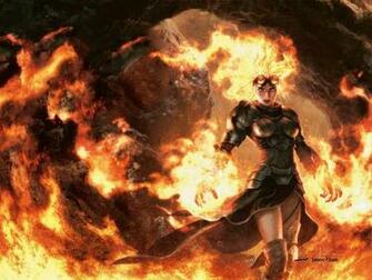 Chandra Nalaar Jason Chan M12 Magic The Gathering Planeswalker