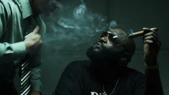 Rick Ross Smoking Cigar Rap Wallpaper