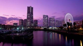 At Tokyo Japan Cityscape HD Desktop Wallpaper