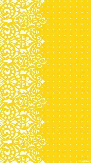 Wallpaper Yellow iPhone Pattern Polka Dots