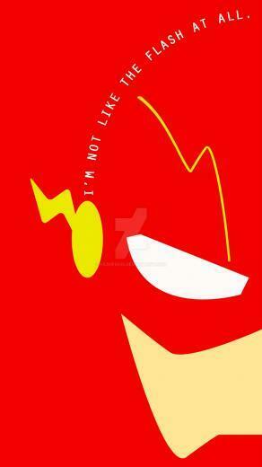 Flash iPhone Wallpaper Top Background