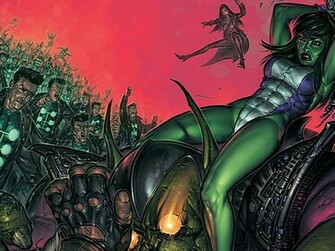 She Hulk Computer Wallpaper Desktop Background Id