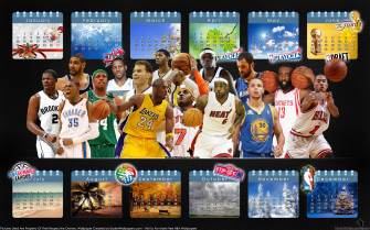 Nba Calendar Wallpaper Basketball At