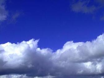 Clouds And Blue Sky Wallpaper Image