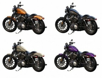Harley Davidson Xl883n Iron HD Wallpaper