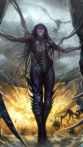 Sarah Kerrigan Fanart Ideas Starcraft