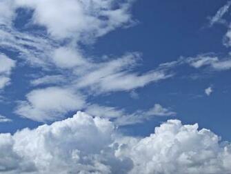 Beauty Cloud In Sky Okay Wallpaper