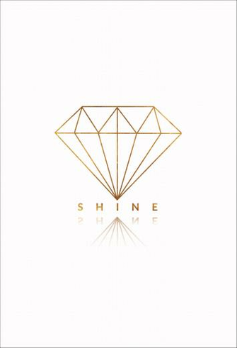 Shine Bright Like A Diamond With Image Wallpaper