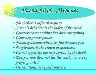 Islamic Quotes By Hazrat Ali R A Wallpaper