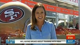 While Intering Jarryd Hayne S San Francisco 49ers Teammates On