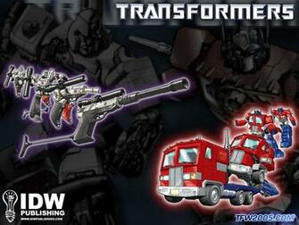 G1 Optimus Vs Megatron Full Size Idwg1primemegs1024 X