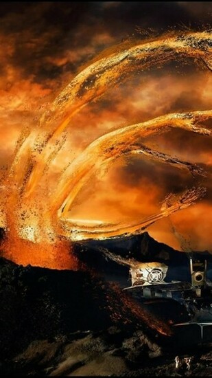 Volcanic Eruption Wallpaper iPhone
