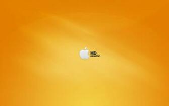 Apple HD Orange Desktop Pc And Mac Wallpaper