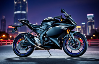 Yamaha R15 V3 Black Wallpaper