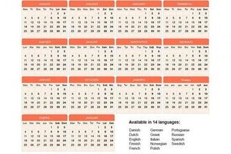 The Calendar Is A Beautiful Desktop That You Can Make Up