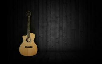 Acoustic Guitar Desktop HD Wallpaper
