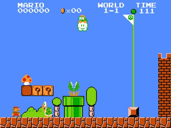 Bit Mario Background By Willjill89
