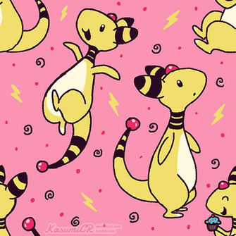 Ampharos Pattern By Alexandrasalas