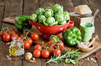 HD Vitamins Rich Vegetable Wallpaper