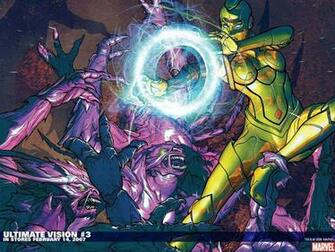 Ultimate Vision Marvel Comics Wallpaper