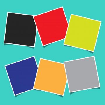 Blank Photo Frame Montage Background Vectors