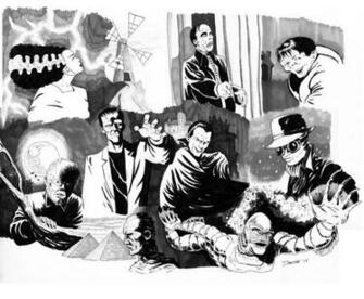 Universal Monsters Wallpaper