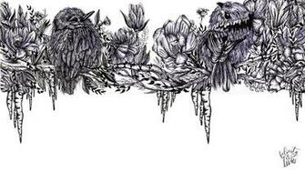 Little Birds Desktop Background Felicity Ink Hand Drawn