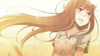Holo Spice And Wolf Wallpaper