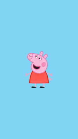 Peppa Pig iPhone Wallpaper Top