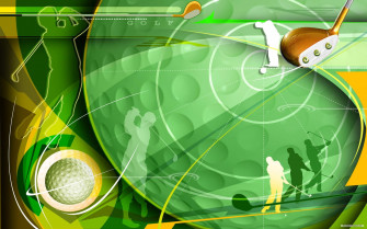 Artistic Green Golf 4k Wallpaper