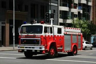 Fire Truck Computer Wallpaper Desktop Background Id