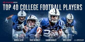 Saquon Barkley No Top College Football Players Wallpaper