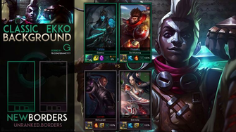 Classic Ekko Background League Of Legends By Gramcyyy