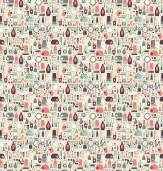Cosmetics Background With