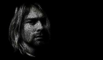4k Wallpaper Music Portrait Text Nirvana Kurt Cobain Speech