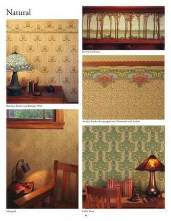 Issuu Arts Crafts Collection By Bradbury Art Wallpaper