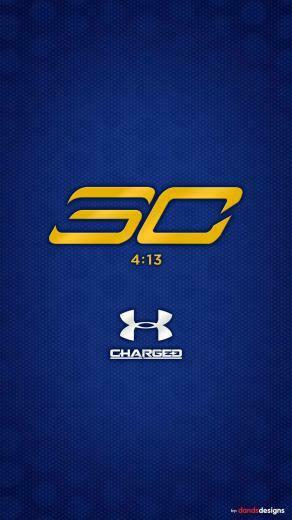 Sc Underarmour iPhone Wallpaper Stephen Curry Nba