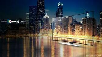 Samsung Curved UHD Tv HD Wallpaper IHD