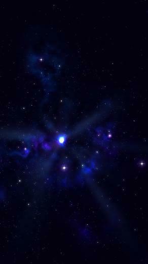Shining Star In Space Wallpaper For Samsung Galaxy S6