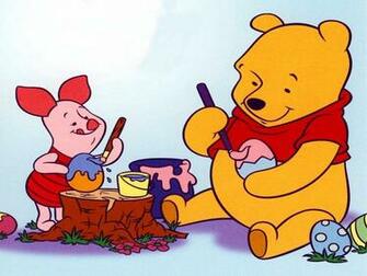 Winnie The Pooh Easter Wallpaper