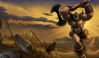 Cn Barbarian Sion Official League Of Legends Splash Art