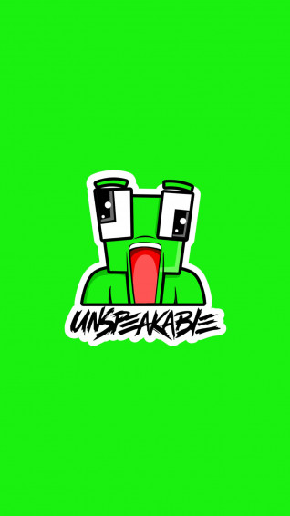 Unspeakable Logo Green Wallpaper