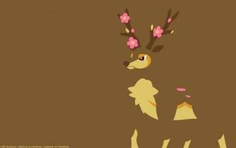 Sawsbuck Spring Pokemon HD Wallpaper