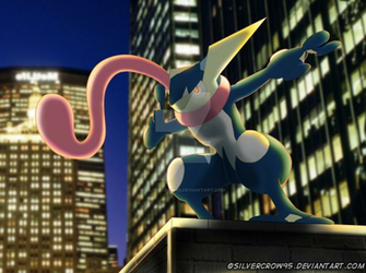 Greninja Shadow Of The City Remake By Silvercrow95