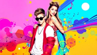 Justin Bieber And Ariana Grande Wallpaper
