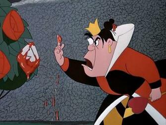 Cartoons Wallpaper Mad Queen Of Hearts