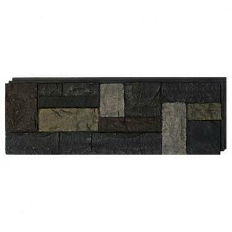 Ashford Charcoal Castle Rock Faux Stone Veneer Panels At Lowes